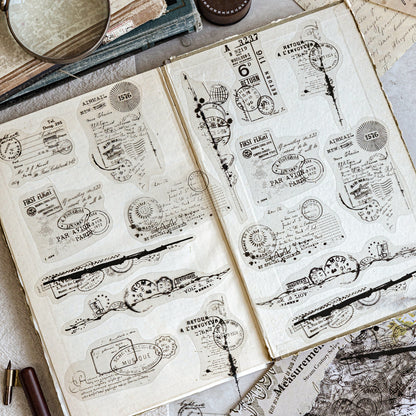 Steampunk Century Stickers