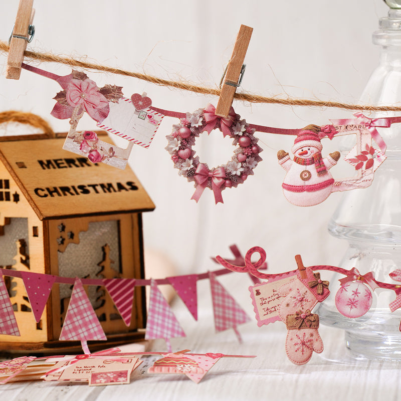 Christmas Bunting Stickers