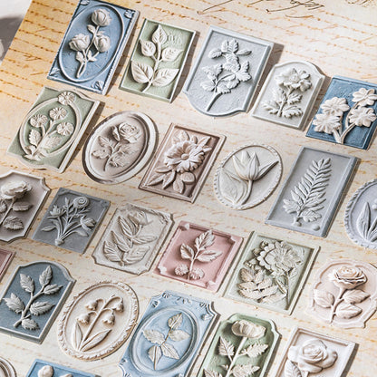 Flower Trace Shadow Stickers