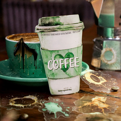 Colors of Coffee Stickers