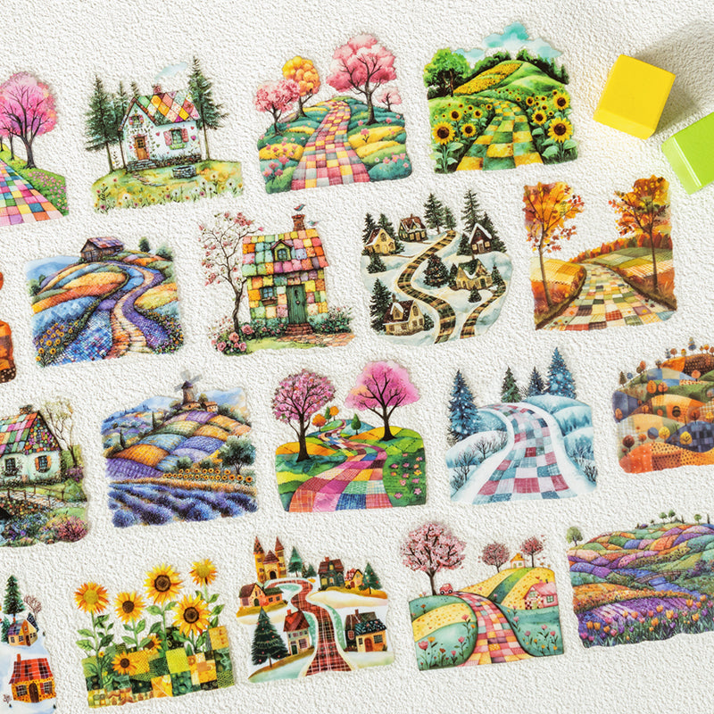 Seasons Collage Stickers