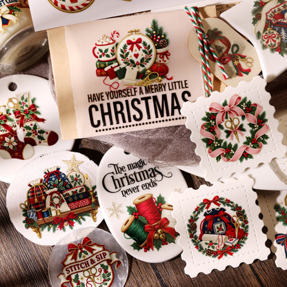 Handmade Christmas Transfer Stickers