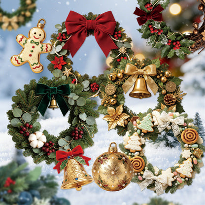 Christmas Wreath Stickers