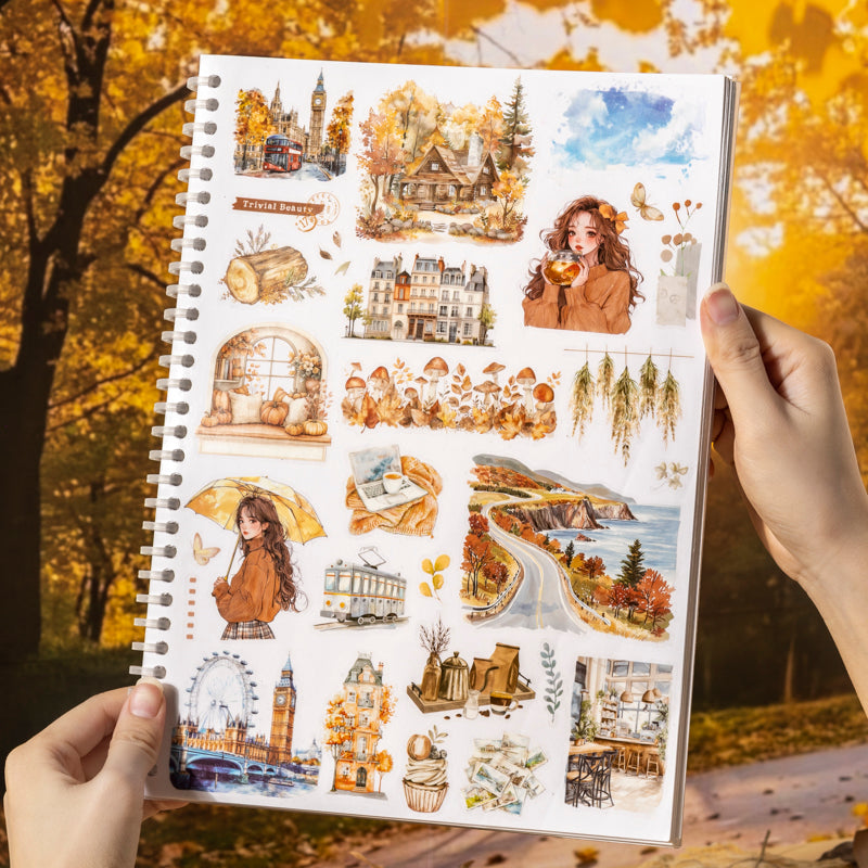 Autumn Invitation Sticker Book