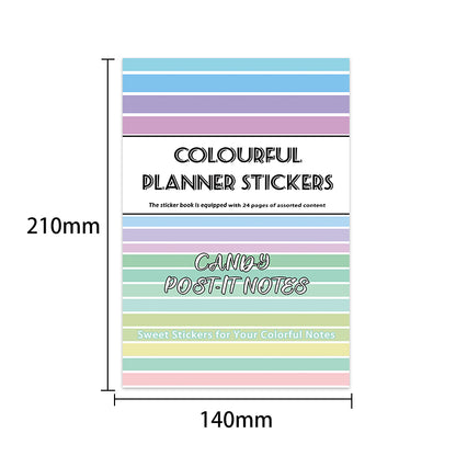 Colorful Planner Sticker Book