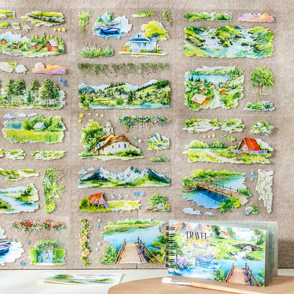 Wind in Wild Hills Sticker Book