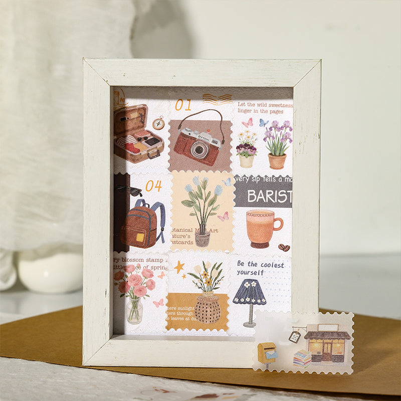 Comic Post Stamp Stickers