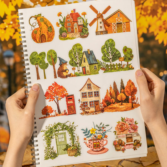 Autumn Handmade Stickers