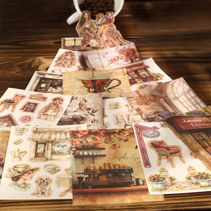 Cafe Story Sticker Book