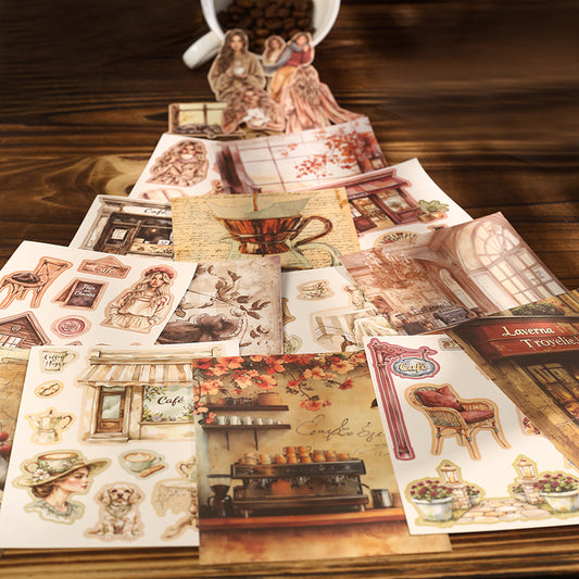 Cafe Story Sticker Book
