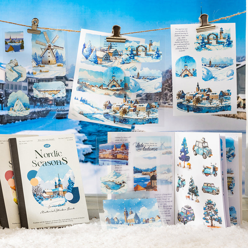 Nordic Seasons Sticker Book