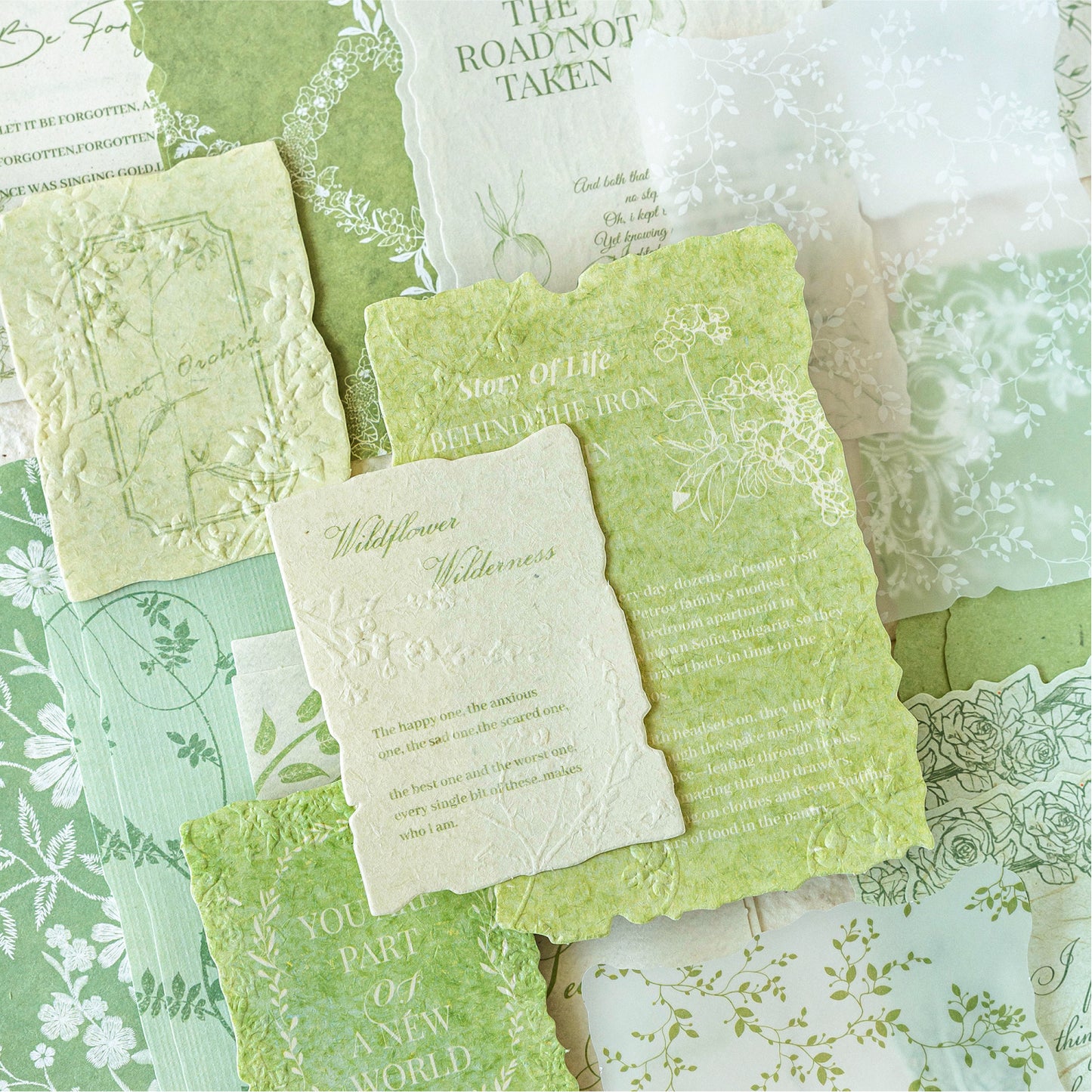 Floral Whispers Paper