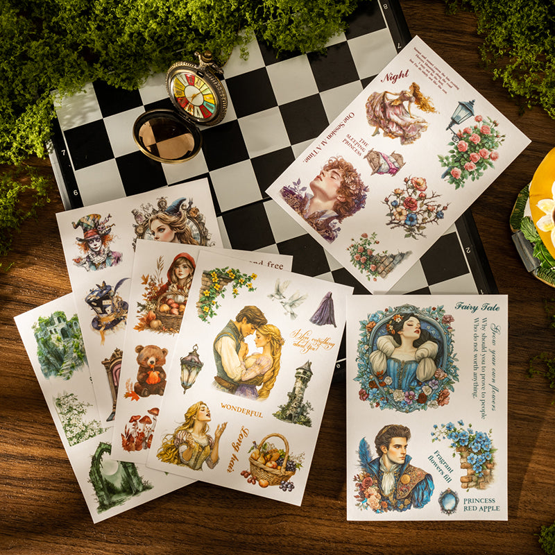 Fairy Tale Sequel Sticker Book