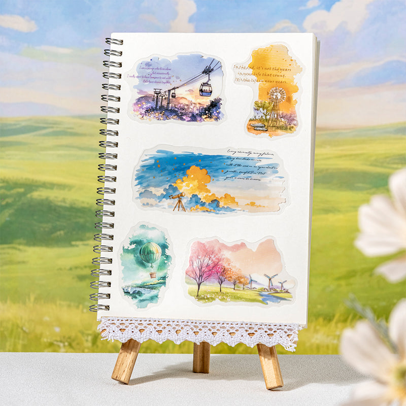 Cloudscape Scenery Stickers