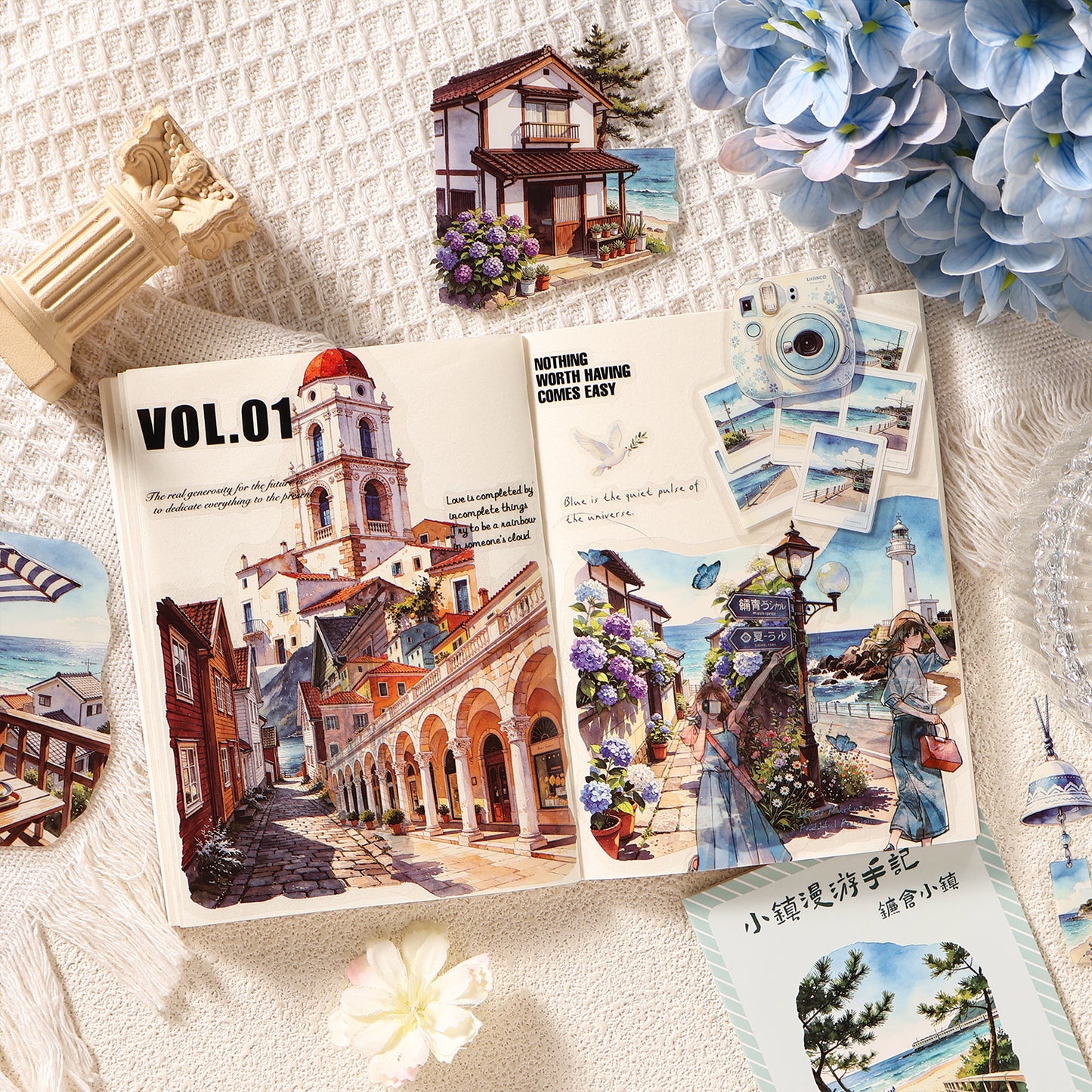 Little Town Wanderings Stickers