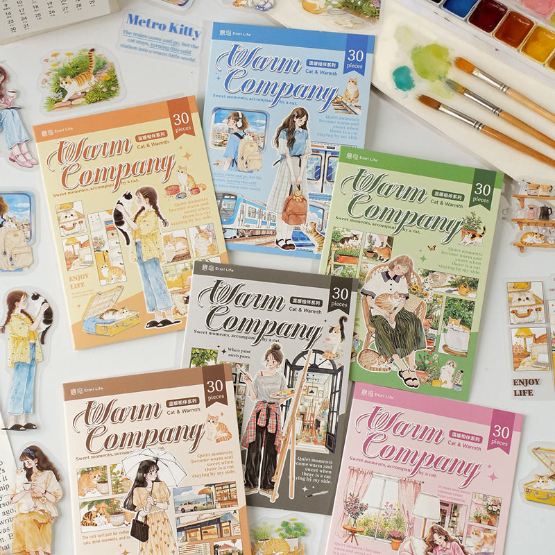 Warm Company Stickers
