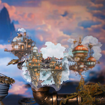 Cottage on the Gears Stickers