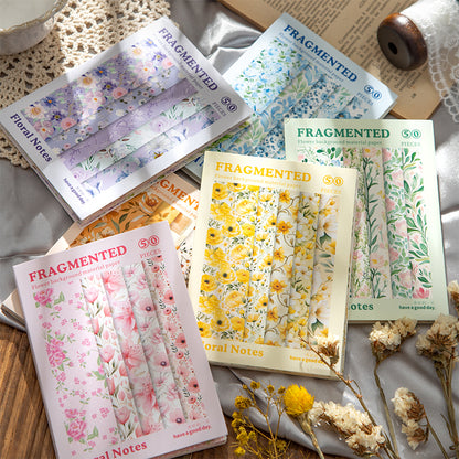 Floral Notes Papers