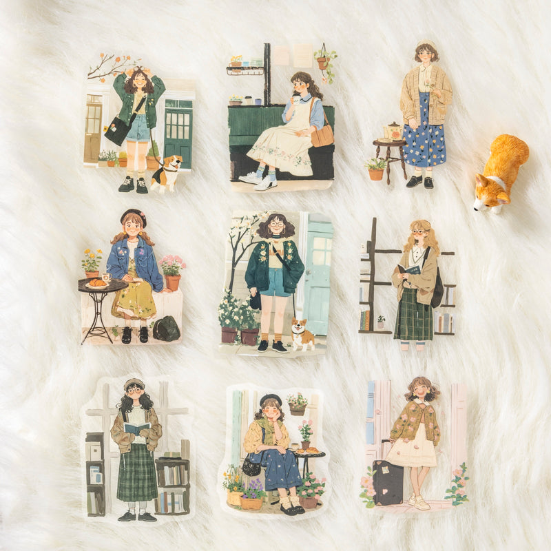 Forest Girl Tale Stickers