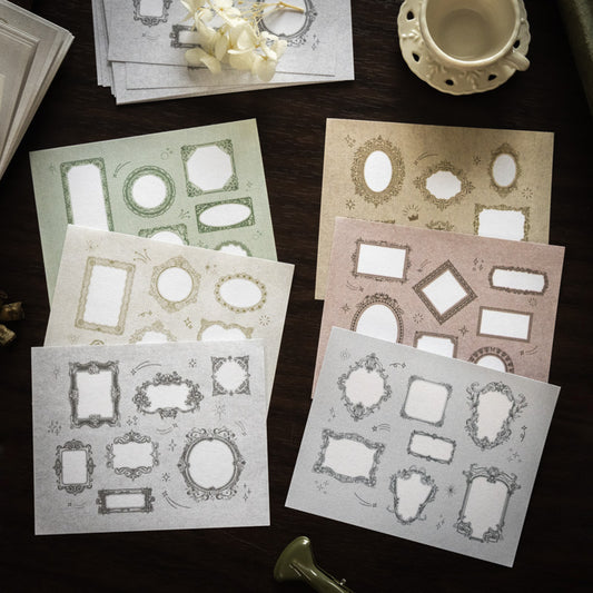 Framed World Memo Pad