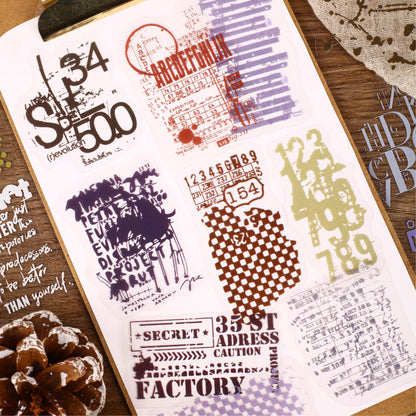 Vintage Imprint Collection Stickers