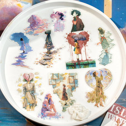 Island Stroll With You Stickers