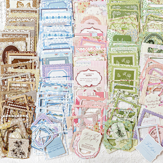 Floral Leaf Candy Stickers