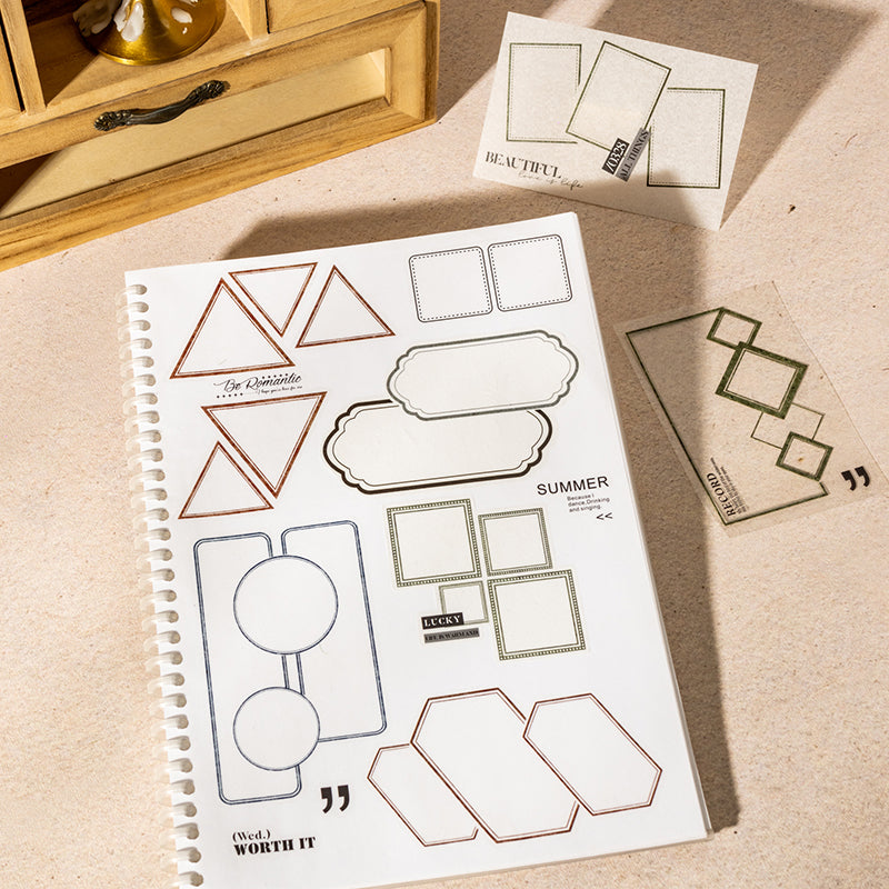 Border Theory Sticker Book