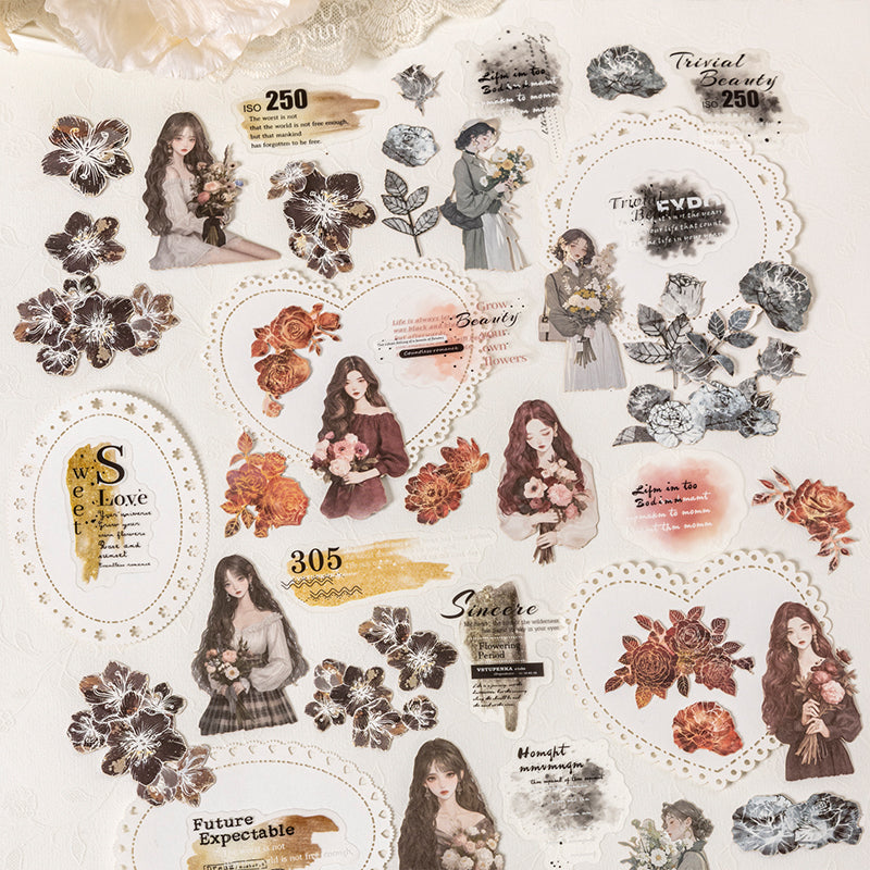 Letters from Blossoms Stickers