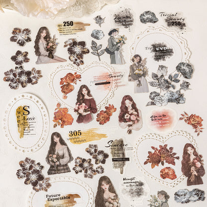 Letters from Blossoms Stickers