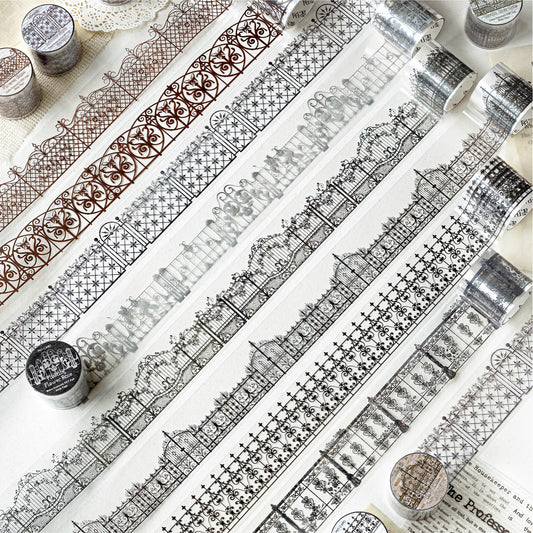 Ornate Iron Fence Tape