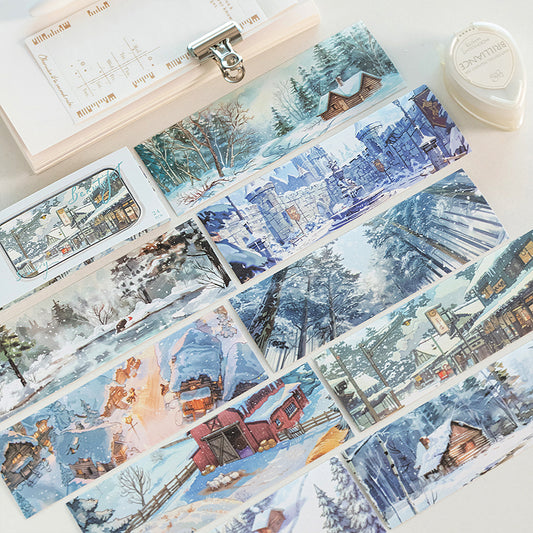 Beautiful Scenery View Sticker Book