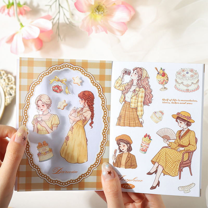Encounter Charming Lady Sticker Book