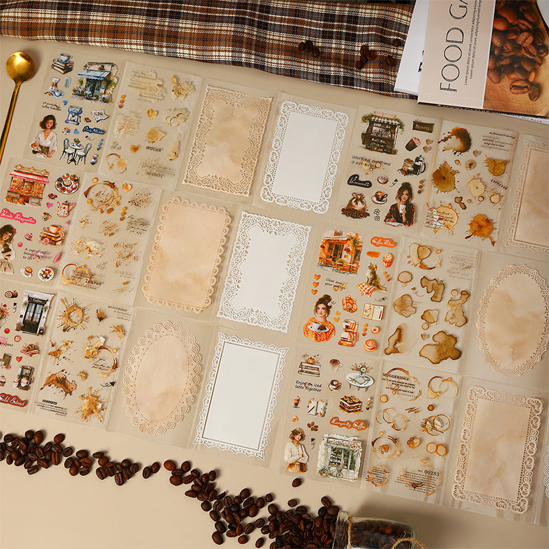 Coffee Freedom Stickers