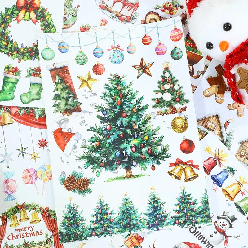 Cozy Christmas Sticker Book