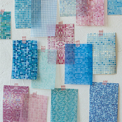 Colorful Glass Tile Papers