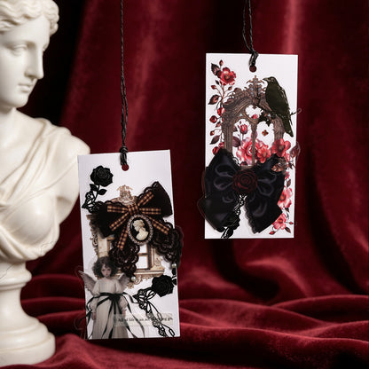 Gothic Bow Tie Stickers