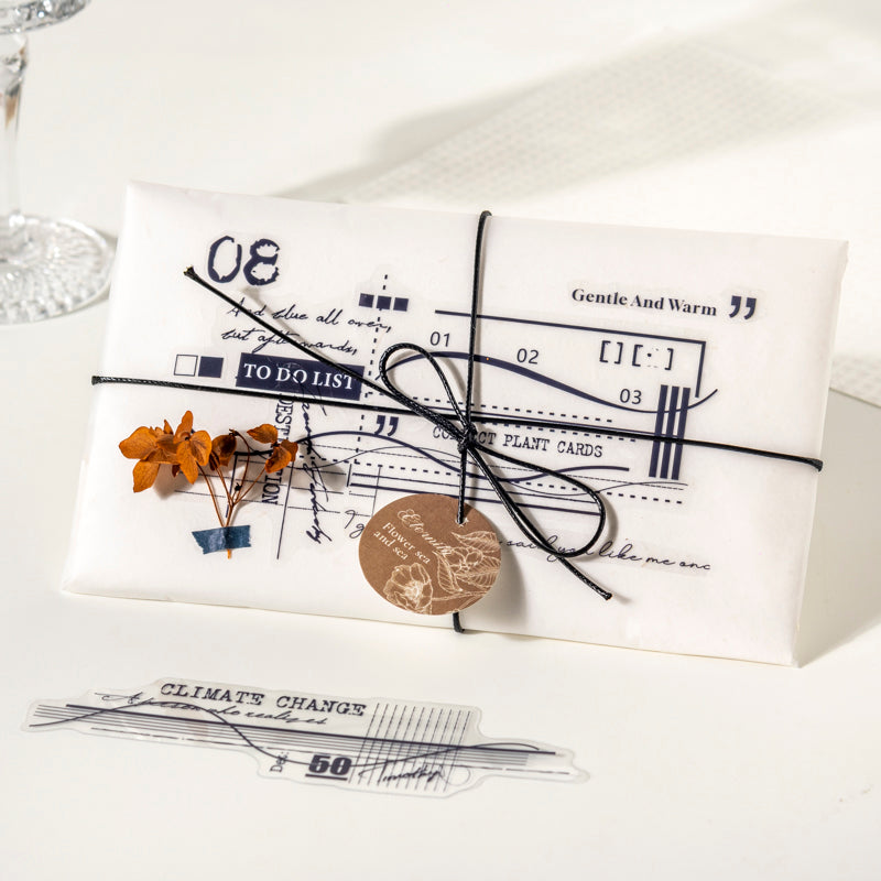 Geometric Interlace Stickers