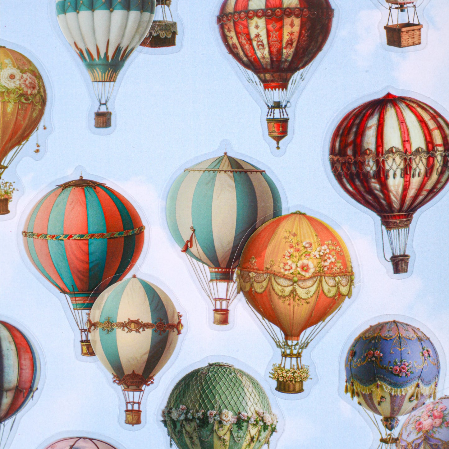 Hot Air Balloon Stickers
