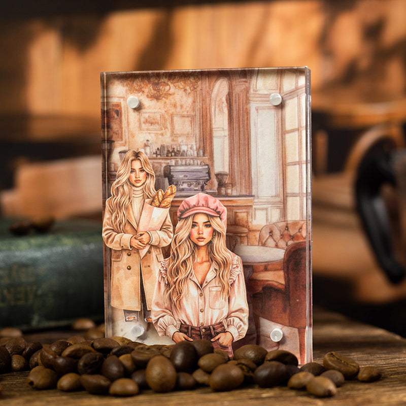 Cafe Story Sticker Book