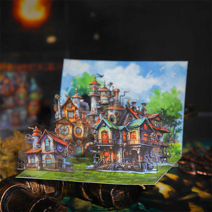 Cottage on the Gears Stickers