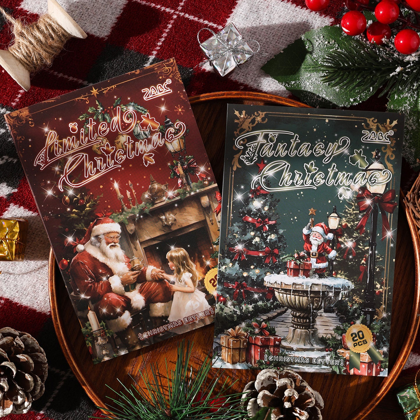 Christmas Letters Sticker Book