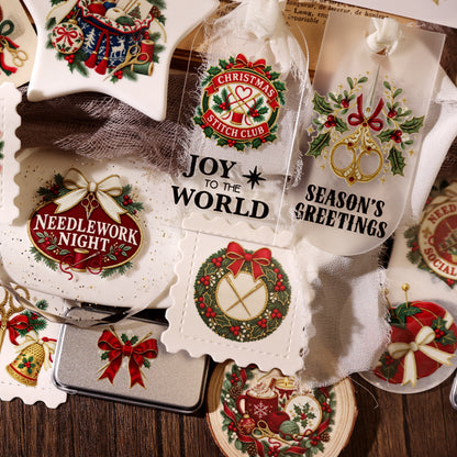 Handmade Christmas Transfer Stickers