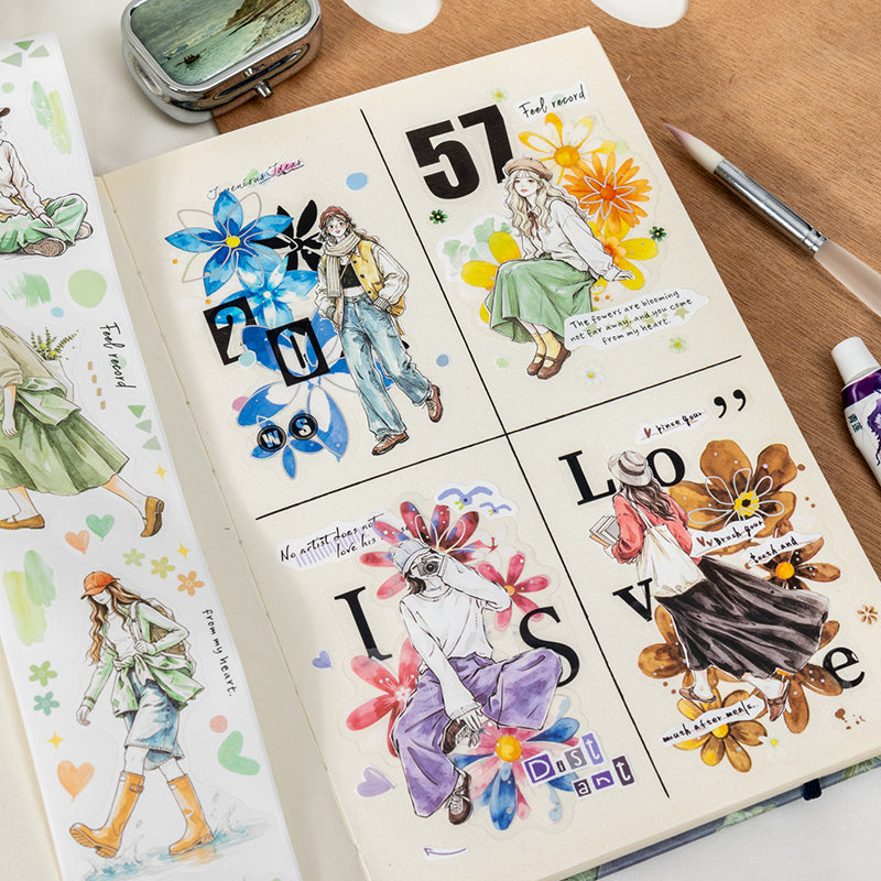 Painted Girls Washi Tape