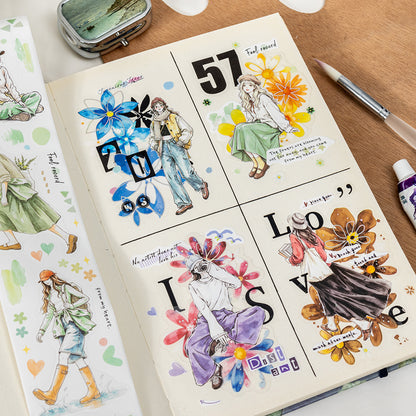Painted Girls Washi Tape