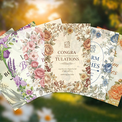 Floral Botanical Vellum Papers