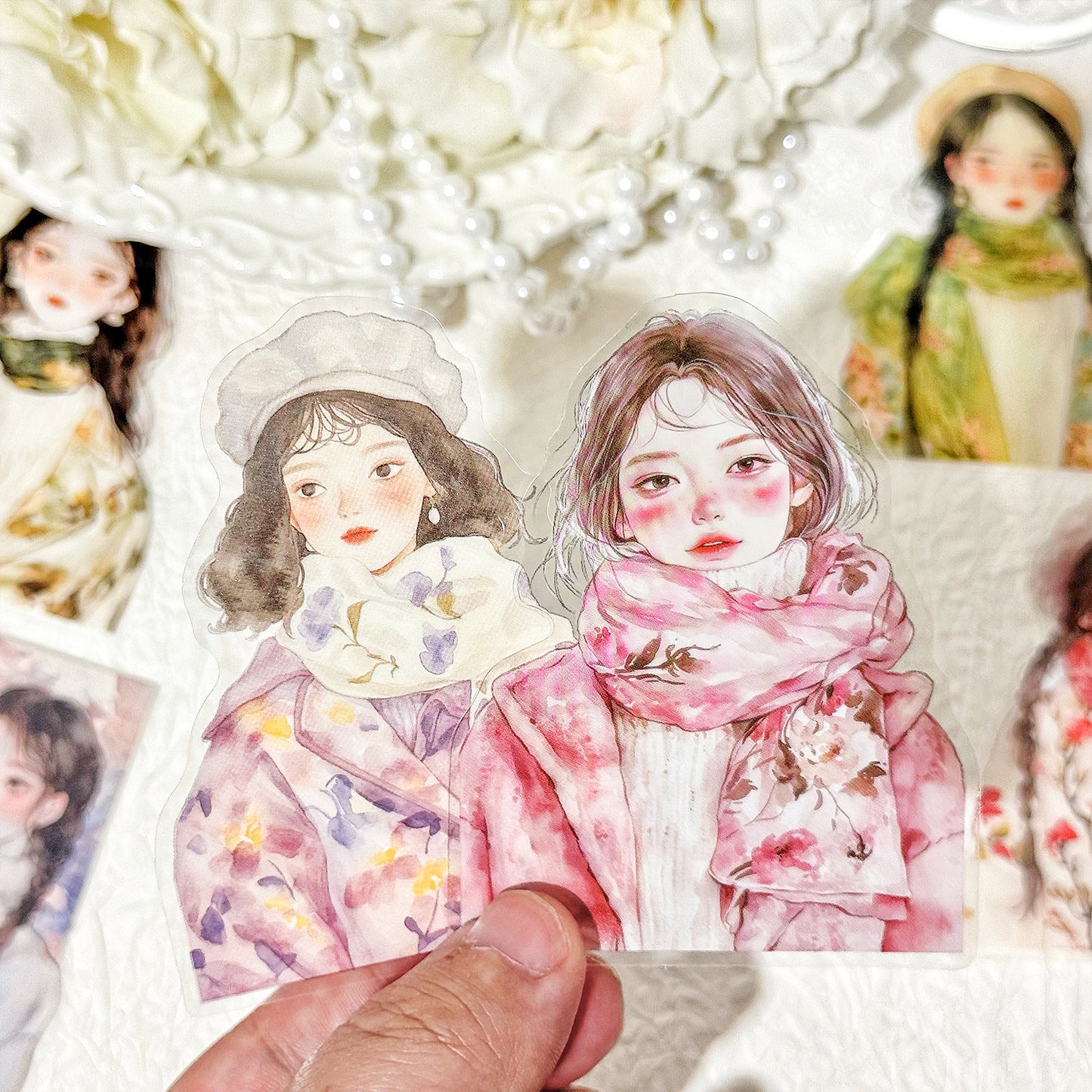 Gentle Breeze and Shadows Stickers