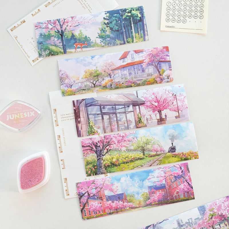 Beautiful Scenery View Sticker Book