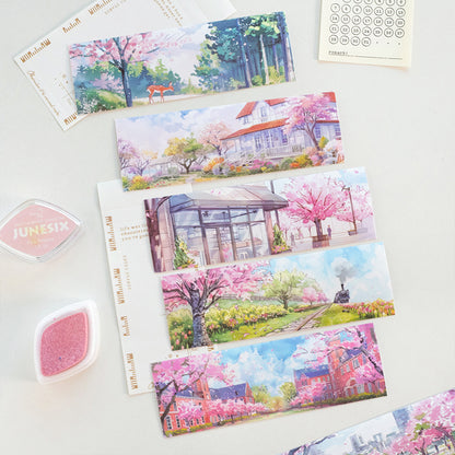 Beautiful Scenery View Sticker Book