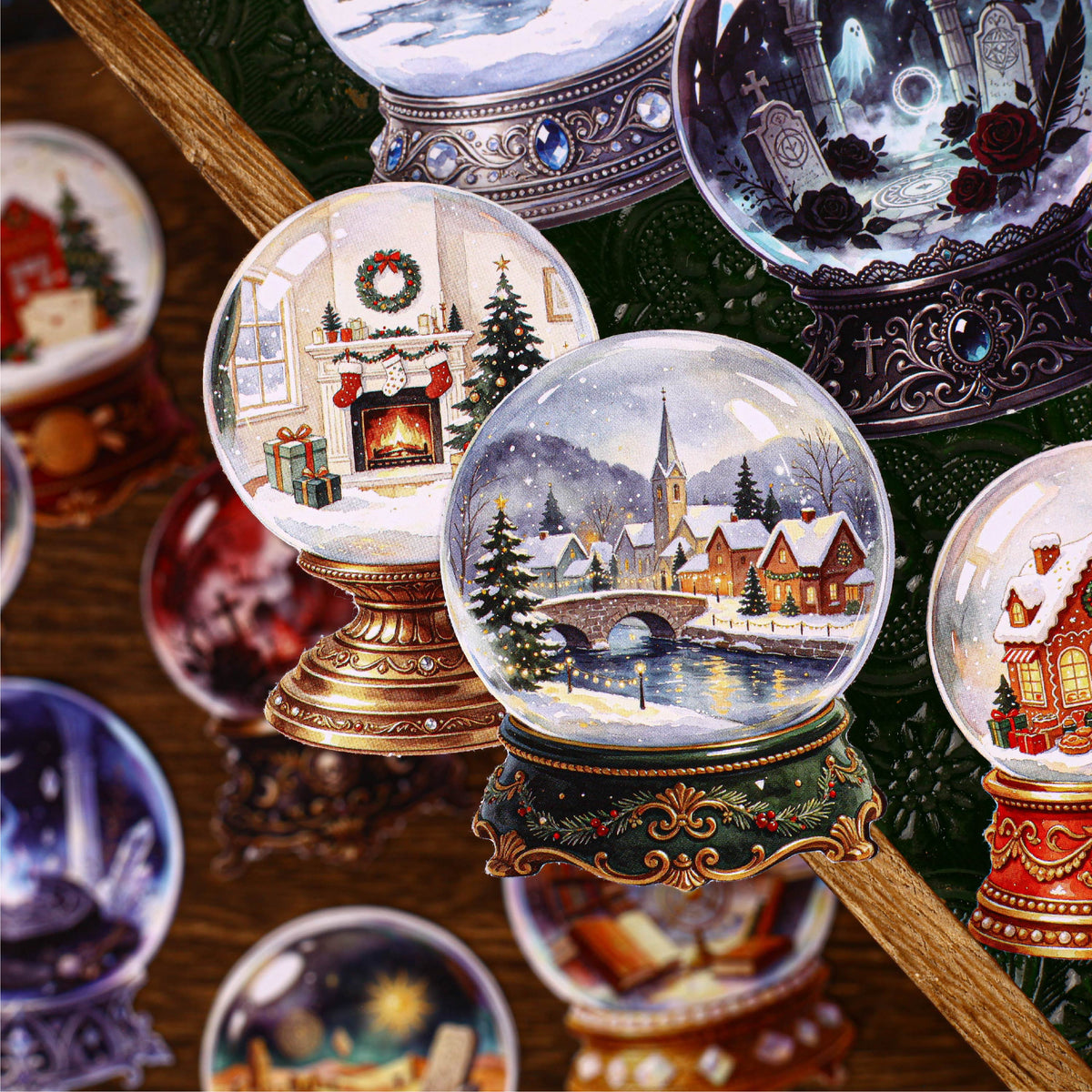 Dreamy Crystal Ball Stickers